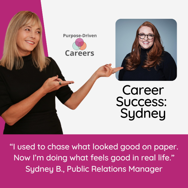 Career success sydney baldwin with kori burkholder